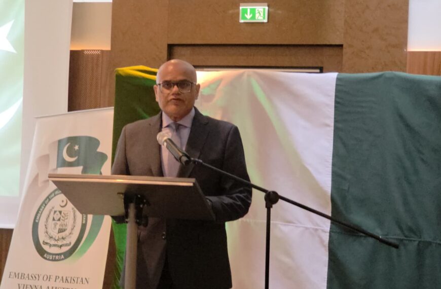 The Embassy and Permanent Mission of Pakistan to Austria hosted a grand National Day reception and Mango Festival:-