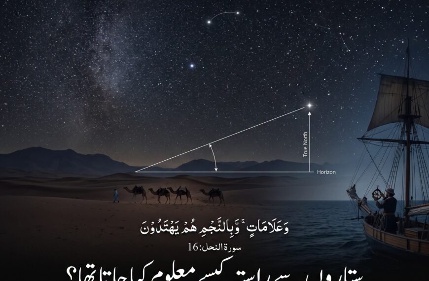 “اور ستاروں کے ذریعے وہ راستہ پاتے ہیں” — آسمان مسافروں کا نقشہ کیسے بنتا تھا؟۔۔۔تحقیق و ترتیب: طارق اقبال سوہدروی