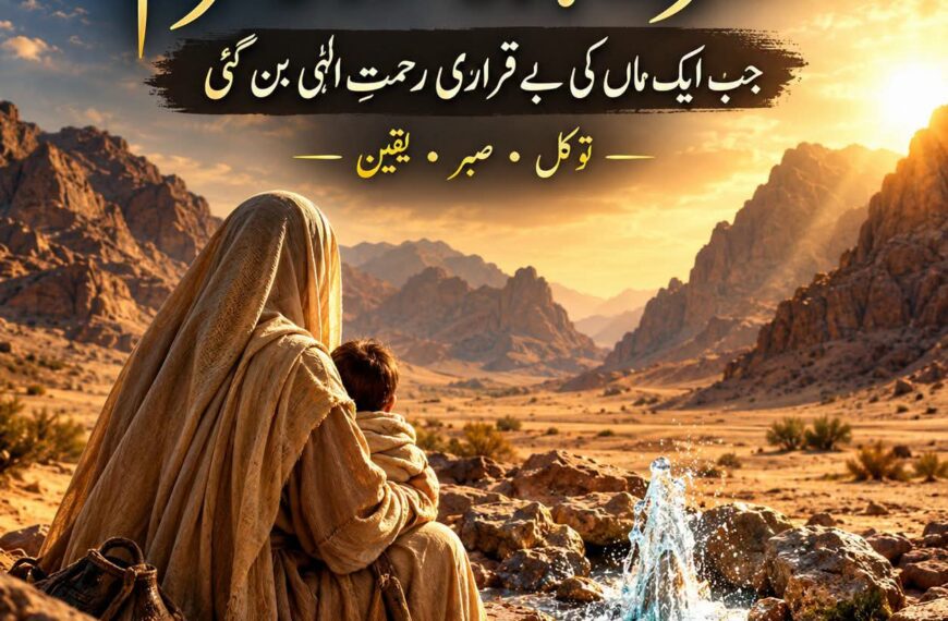 حضرت ہاجرہؑ اور زمزم