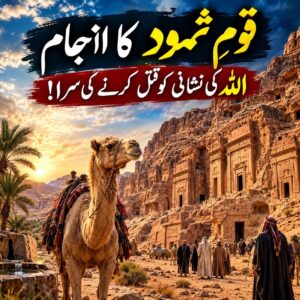 ⚔️ حضرت صالح علیہ السلام — وہ قوم جس نے اللہ تعالیٰ کی نافرمانی کی اور اللہ تعالیٰ کی نشانی کو قتل کر دیا!